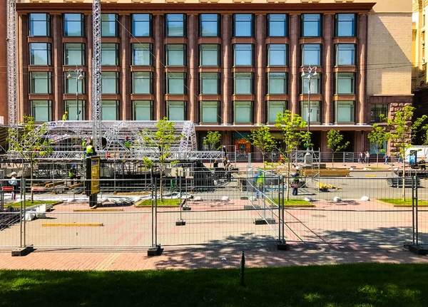 Kiev Ukrayna Eurovision Şarkı yarışmasına hazırlanıyor 2017