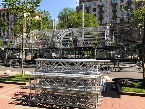 Kiev Ukrayna Eurovision Şarkı yarışmasına hazırlanıyor 2017