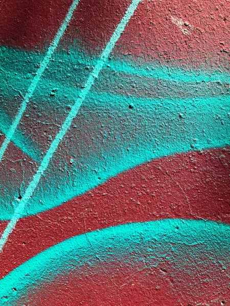 Graffiti fal háttér. Városi utcai művészet — Stock Fotó
