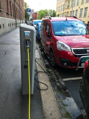 Elektrikli araç şarj istasyonu Oslo