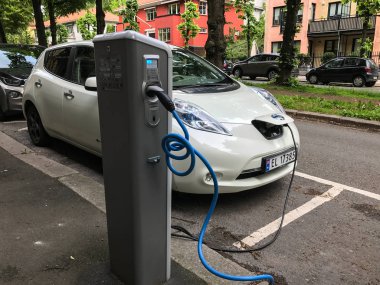 Elektrikli araç şarj istasyonu Oslo