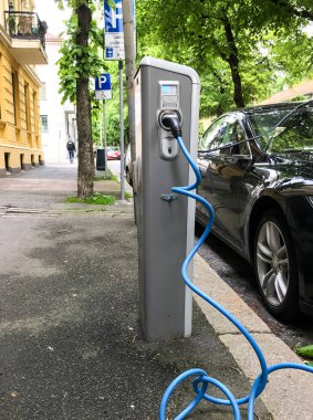 Elektrikli araç şarj istasyonu Oslo