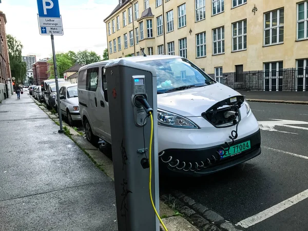 Elektrikli araç şarj istasyonu Oslo