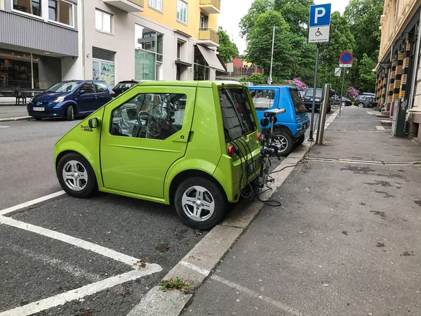 Elektrikli araç şarj istasyonu Oslo