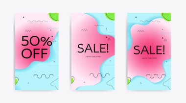 Modern renkli vektör kapak şablonu