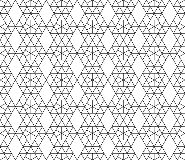 Vektör kesintisiz geometrik desen kontur düzenlenebilir ağırlığı ile