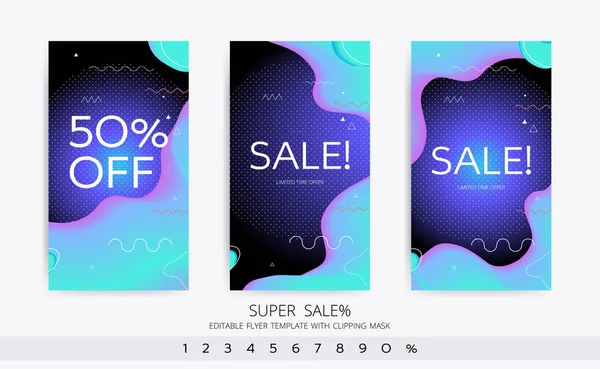 Modern renkli vektör kapak şablonu