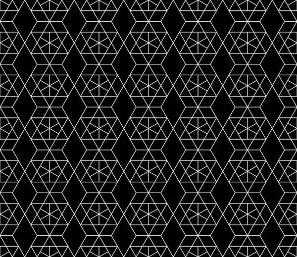 Vektör kesintisiz geometrik desen kontur düzenlenebilir ağırlığı ile