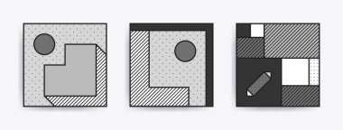 Düzenlenebilir trendy arka planlar ile büyük koleksiyonu