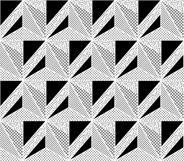 Schema senza soluzione di continuità vettoriale. Astratto Geometrico — Vettoriale Stock