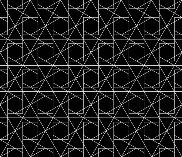 Vektör kesintisiz geometrik desen kontur düzenlenebilir ağırlığı ile