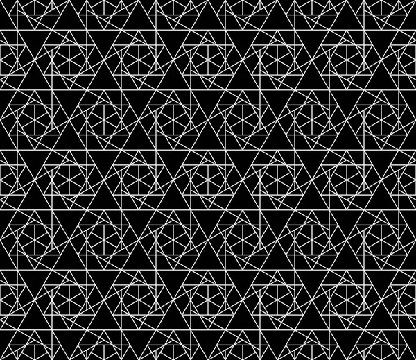 Vektör kesintisiz geometrik desen kontur düzenlenebilir ağırlığı ile