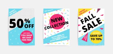 satış flaması şablonu