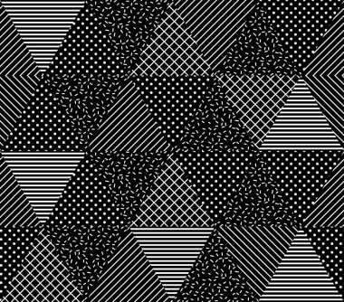 Vektör Seamless modeli. Soyut geometrik