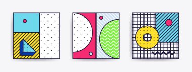 Trendy arka planlar ile büyük koleksiyonu