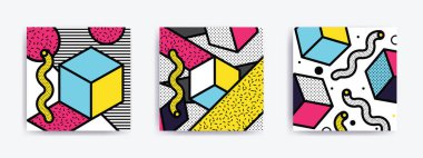 Renkli Pop sanat küme