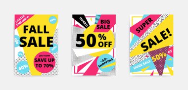 satış flaması şablonu