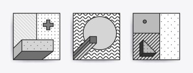 Düzenlenebilir trendy arka planlar ile büyük koleksiyonu