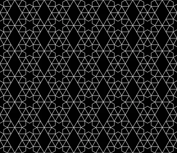 Vektör kesintisiz geometrik desen kontur düzenlenebilir ağırlığı ile