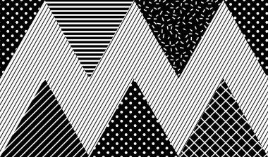 Vektör Seamless modeli. Soyut geometrik