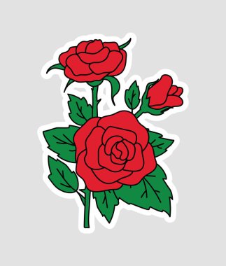 Moda yama rozetleri seti