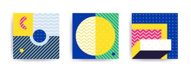 Düzenlenebilir trendy arka planlar ile büyük koleksiyonu