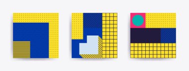 Düzenlenebilir trendy arka planlar ile büyük koleksiyonu