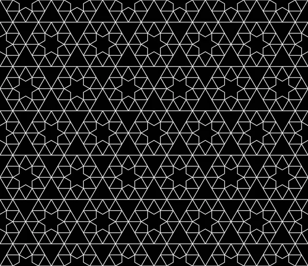 Vektör kesintisiz geometrik desen kontur düzenlenebilir ağırlığı ile