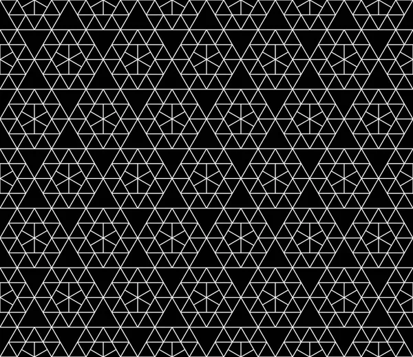 Vektör kesintisiz geometrik desen kontur düzenlenebilir ağırlığı ile