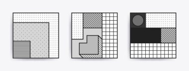 Düzenlenebilir trendy arka planlar ile büyük koleksiyonu