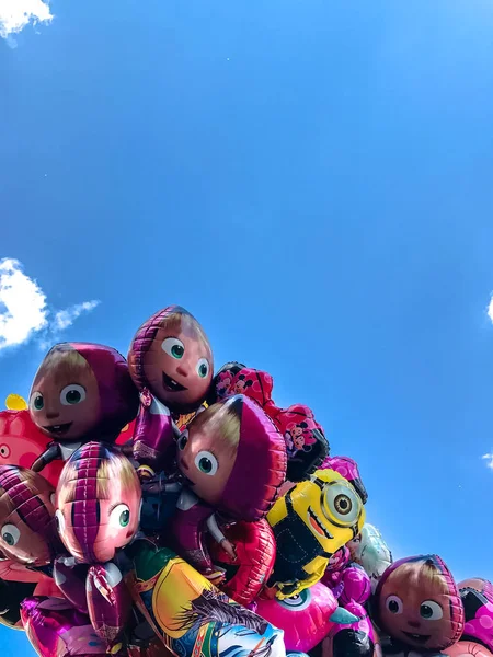 Palloncini, vignette popolari primo piano a Cracovia — Foto Stock