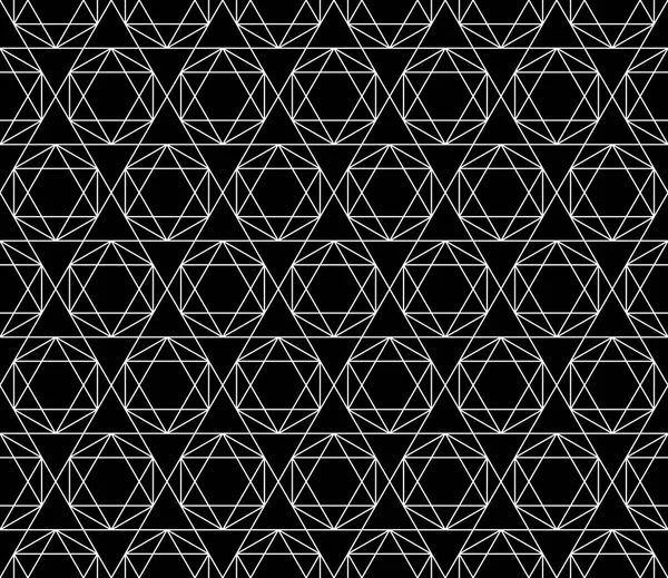 Vektör kesintisiz geometrik desen kontur düzenlenebilir ağırlığı ile