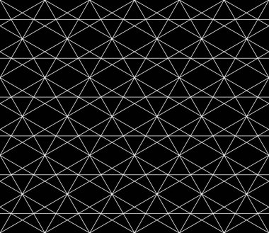 Vektör kesintisiz geometrik desen kontur düzenlenebilir ağırlığı ile