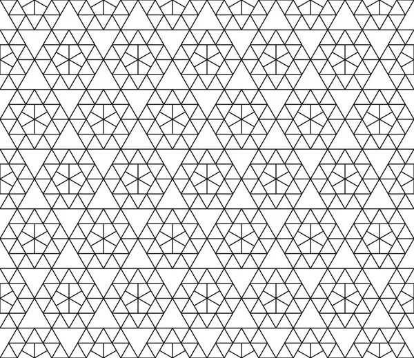 Vektör kesintisiz geometrik desen kontur düzenlenebilir ağırlığı ile