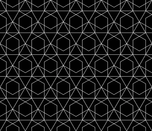 Vektör kesintisiz geometrik desen kontur düzenlenebilir ağırlığı ile