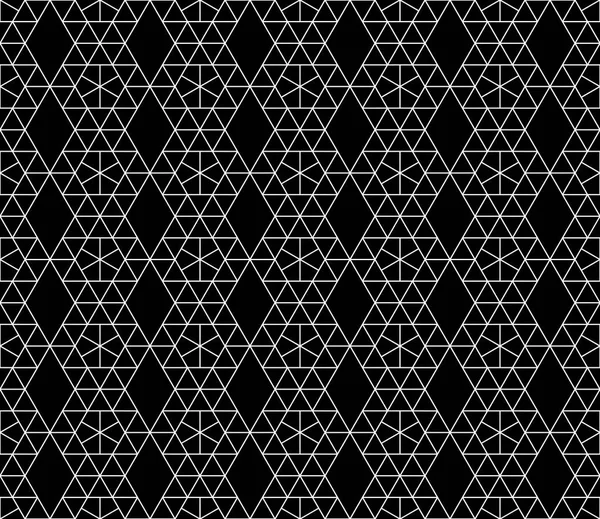 Vektör kesintisiz geometrik desen kontur düzenlenebilir ağırlığı ile