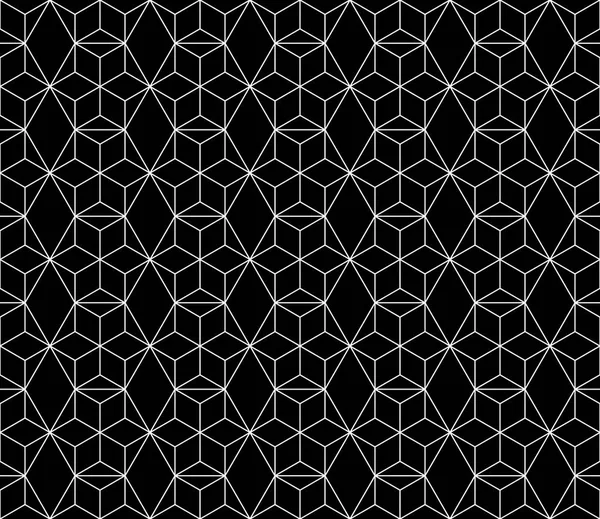 Vektör kesintisiz geometrik desen kontur düzenlenebilir ağırlığı ile