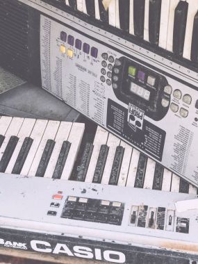 Eski Casio klavye Profi müzik