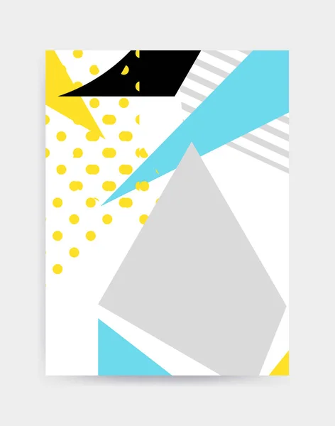 Luminoso colorato vettore illustrazione occhio cattura modello poster — Vettoriale Stock