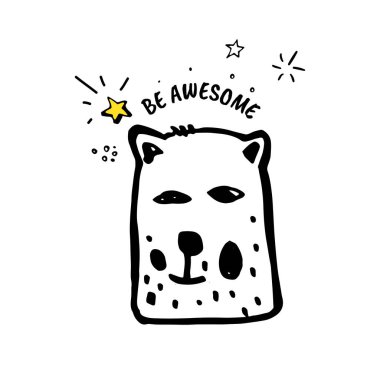 Vektör karikatür kroki çizim