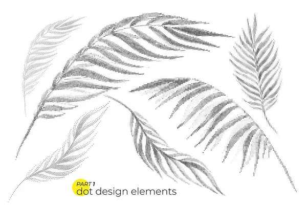 Evrensel eğilim dotty kümesi bırakır. Noktalı parlak kalın öğeler co