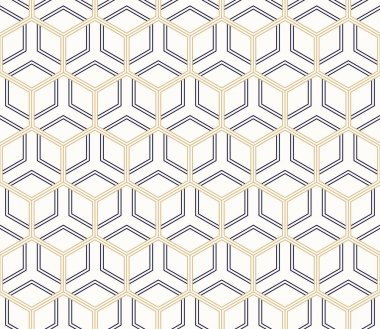 Vektör kesintisiz geometrik desen. Klasik Çin antik tamamen düzenlenebilir süsleme