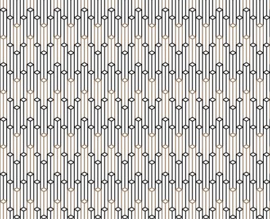 Vektör kesintisiz geometrik desen. Klasik Çin antik tamamen düzenlenebilir süsleme