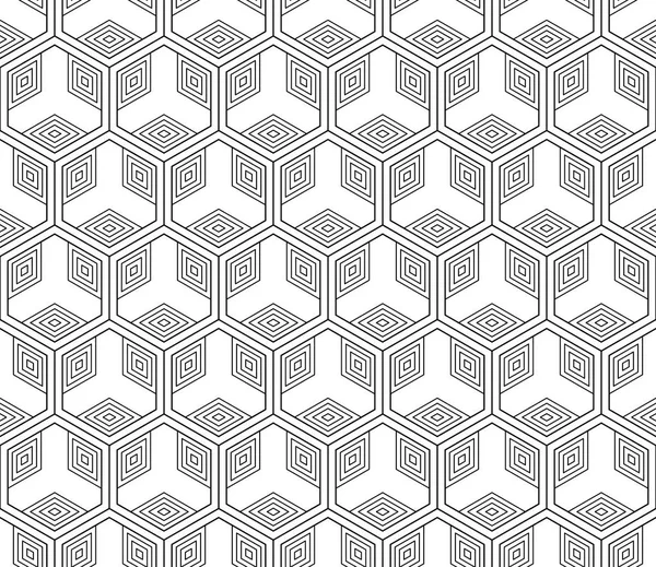Vektor nahtlose geometrische Muster. klassische chinesische alte vollständig editierbare Ornamente — Stockvektor