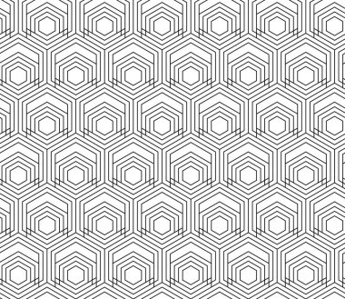 Vektör kesintisiz geometrik desen. Klasik Çin antik tamamen düzenlenebilir süsleme