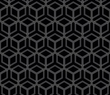 Vektör kesintisiz geometrik desen. Klasik Çin antik tamamen düzenlenebilir süsleme