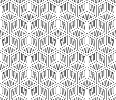 Vektör kesintisiz geometrik desen. Klasik Çin antik tamamen düzenlenebilir süsleme