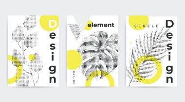 Renkli eğilim geometrik kompozisyon