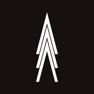 Siyah arkaplanda izole edilmiş vektör oku. Web animasyonu için mükemmel takım elbise sosyal medya tebrik kartları çıkartmaları afişler ve markalaşma afişleri ekleyin