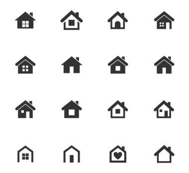evler Icons set